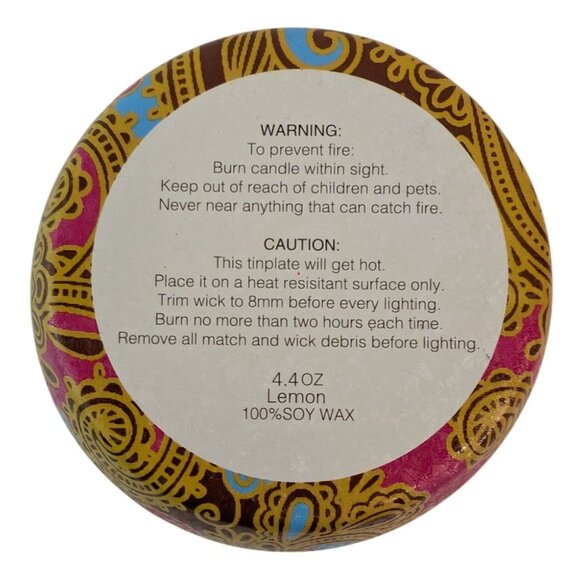 Candle Gift Set Soy Essential Oil 4 Piece Aromatherapy Fig Lemon Lavendar Spring - Picture 4 of 13